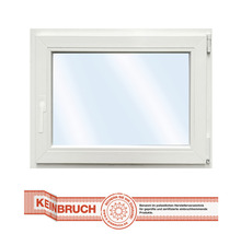 Kunststofffenster RC2 VSG ARON Basic weiß 950x800 mm DIN Rechts-thumb-0