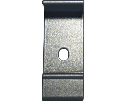 Metallclip mit Loch zur Befestigung