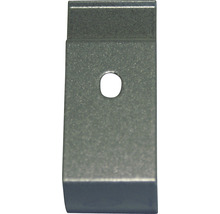 Metallhalter mit Loch zur Befestigung