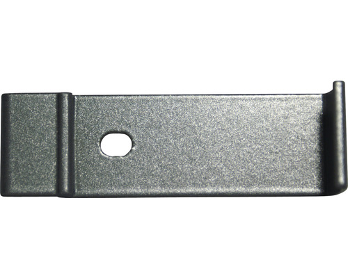 Metallhalterung mit Befestigungsloch