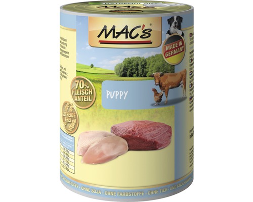 Hundefutter nass MAC's Puppy 400 g