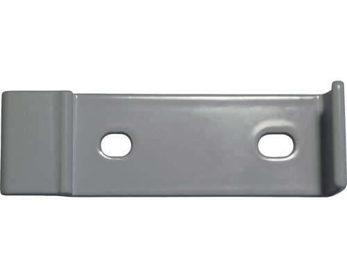 Metallhalterung mit zwei Befestigungslöchern