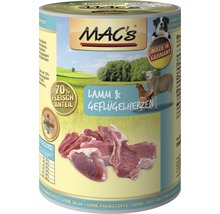 MAC''s Hundefutter Dose mit Lamm und Geflügelherzen