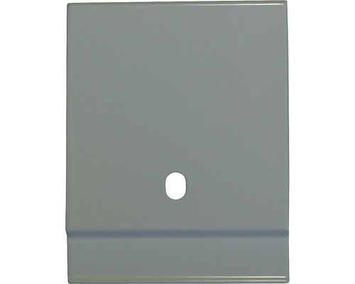 Metallplatte mit Loch zur Befestigung