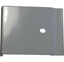Metallabdeckung mit Bohrung