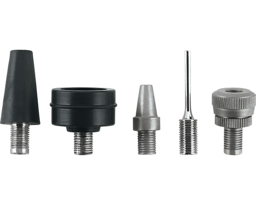 Fünf verschiedene Nadeln für eine Lötstation