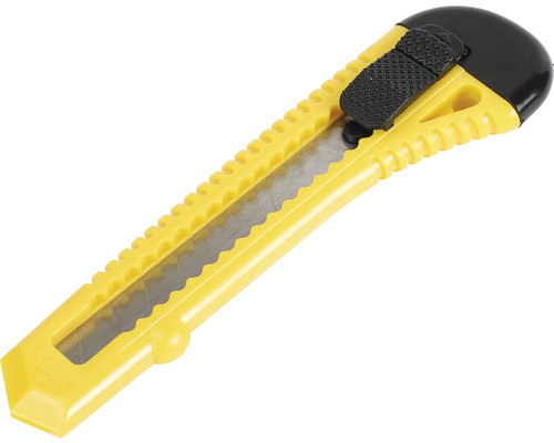 Cuttermesser mit ausziehbarer Klinge und Kunststoffgehäuse