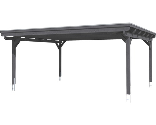 Holz Carport mit Pfosten und Dach