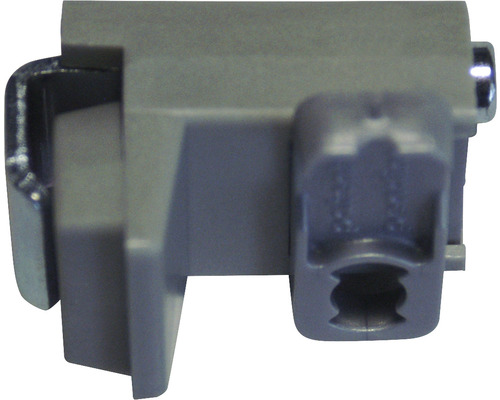 Halterung aus Kunststoff und Metall