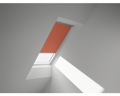 VELUX Verdunklungsrollo uni orange elektrisch DML C01 4564S