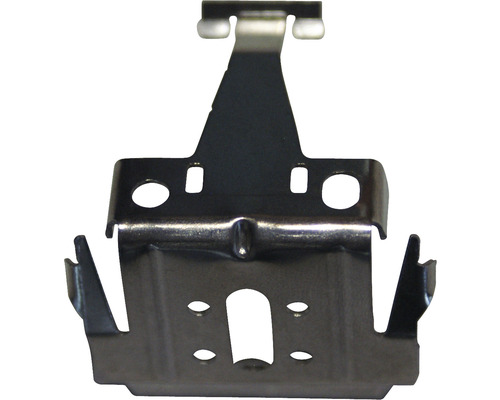 Metallhalterung mit Befestigungslöchern für verschiedene Anwendungen