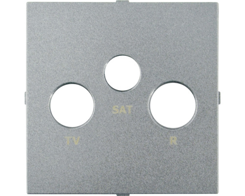 Abdeckung Antenne TV/RF/SAT Logus alu silber Abdeckung Antenne TV/RF/SAT Logus alu silber