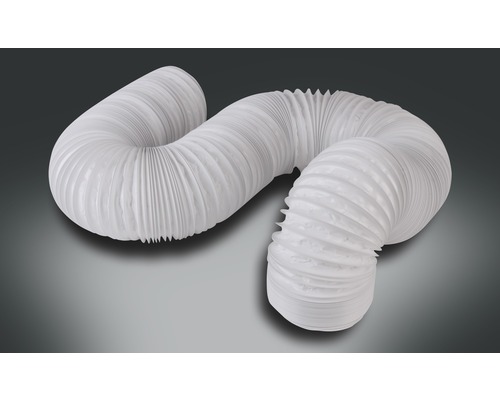 Rotheigner PVC-Schlauch mit Stahlspirale NW 100 L = 1000 mm Flexibler Abluftschlauch aus Kunststoff