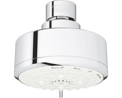 Kopfbrause Grohe Tempesta Cosmopolitan 27591001 Ø 10 cm 4-fach verstellbar chrom Grohe Duschkopf mit verschiedenen Strahlarten