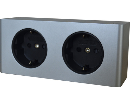 Doppelsteckdose für den Innenbereich