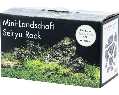 Deko-Set Mini-Landschaft für 80L Aqua