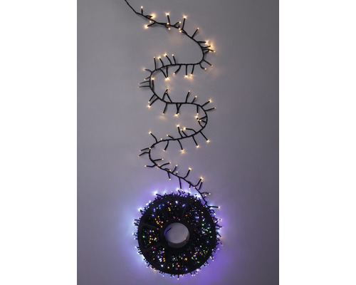 Snakelight Lichterkette Lafiora 12,8 m + 5 m Zuleitung 800 LEDs Farbverlauf inkl. Timer