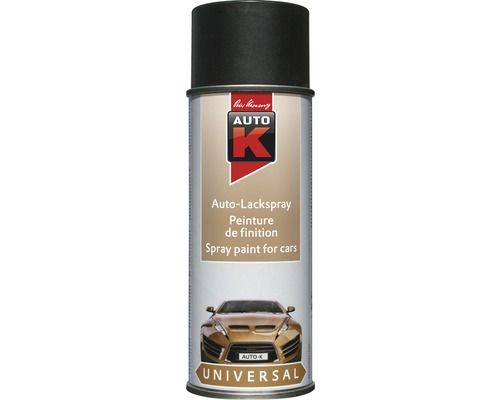 Auto-K Universal Lackspray schwarz matt 400 ml