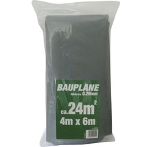 Bauplane mit einer Stärke von circa 0.20 Millimeter und einer Größe von circa 4 Meter mal 6 Meter verpackt