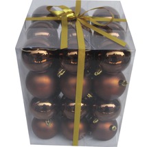 Verpackung mit Christbaumkugeln