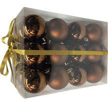 Verpackung mit Christbaumkugeln