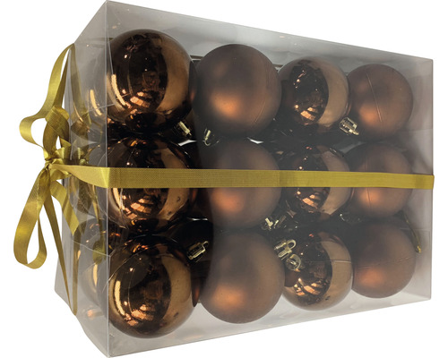 Verpackung mit Christbaumkugeln