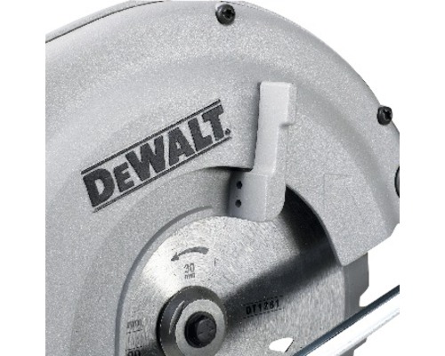 DeWALT Logo auf einer Handkreissäge