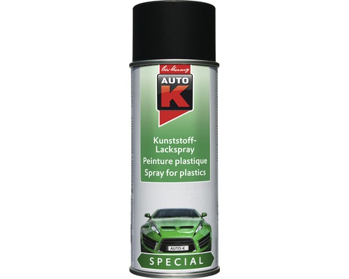 Auto-K Special Kunststoff Lackspray schwarz 400 ml