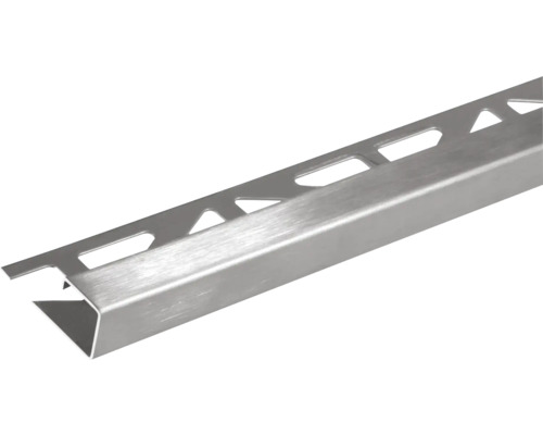Dekoprofil Dural Squareline DSPE 110-SF edelstahl natur 250 cm Fliesenprofil aus Metall