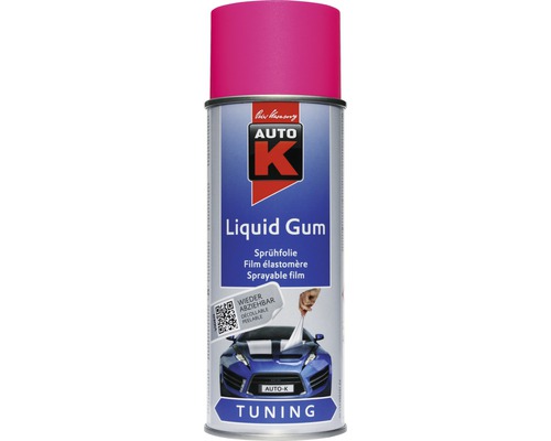 Auto-K Tuning Liquid Gum Sprühfolie neon pink 400 ml Auto K Flüssiggummi Sprühfolie für Tuning