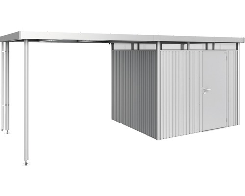 Metall Gerätehaus mit Carport