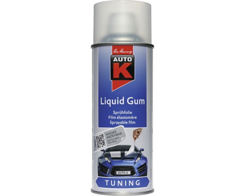 Auto-K Tuning Liquid Gum Sprühfolie farblos 400 ml Auto K Liquid Gum Sprühfolie in einer Spraydose