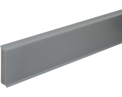 Schaumleiste K0211 PVC grau mit Dichtlippe 12x58x2500 mm-0
