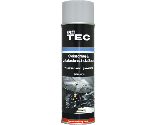 SprayTec Steinschlag & Unterbodenschutz Spray grau 500 ml Spraydose mit Steinschlagschutz und Unterbodenschutzspray