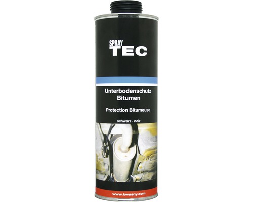 SprayTec Unterbodenschutz Bitumen Spray schwarz 1000 ml