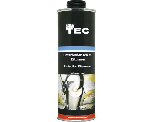 SprayTec Unterbodenschutz Bitumen Spray schwarz 1000 ml Spraytec Bitumen Unterbodenschutz