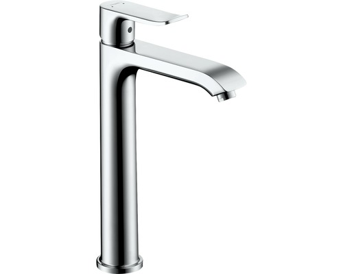 Waschtischarmatur hansgrohe Metris 200 mit hohem Auslauf 31183000 chrom glänzend