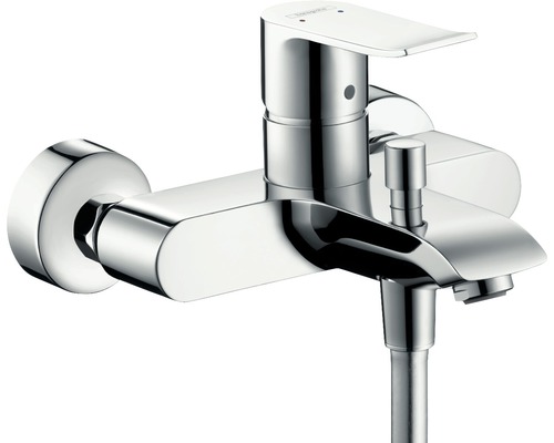 Badewannenarmatur hansgrohe Metris 31480000 chrom glänzend