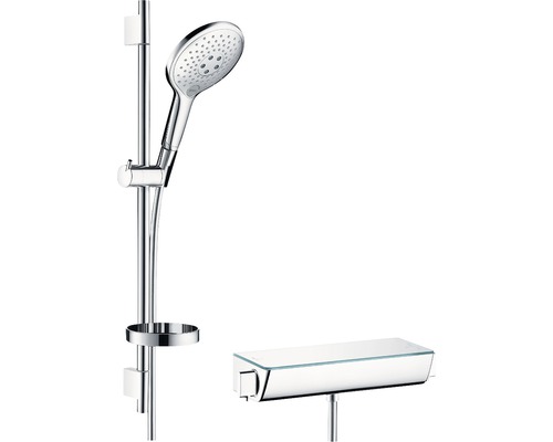 Brausegarnitur hansgrohe Raindance Ecostat Select Combi 27036000 mit Thermostat 72 cm chrom-0