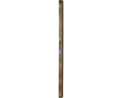 Pfosten Konsta Kiefer 7 x 7 x 185 cm braun gebeizt Holzbalken