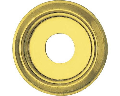 Zierrosette für Türspion gold