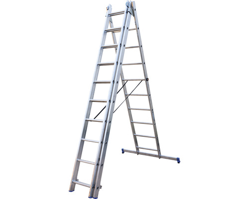 Aluminium Mehrzweckleiter im A-Stand