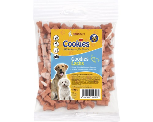 Hundesnack Cookies Goodies Lachs 150 g