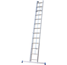 Aluminium Schiebeleiter mit Seilzug