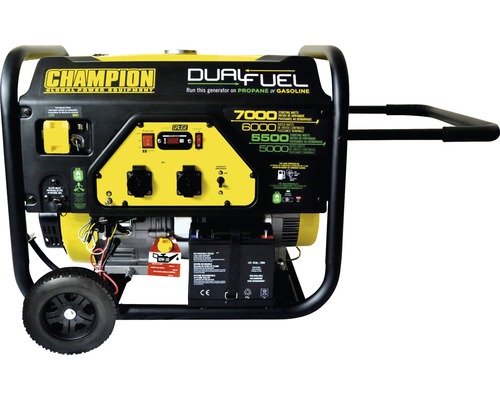 Champion Stromerzeuger mit Dual Fuel Technologie