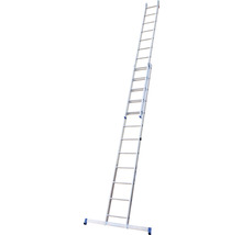 Ausgezogene Mehrzweckleiter aus Aluminium
