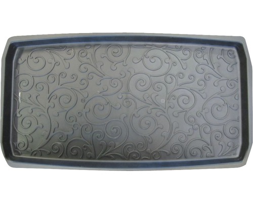 Schmutzfangschale mit floralem Muster