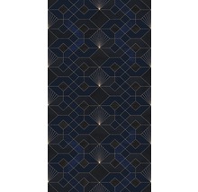 Tapete mit geometrischem Art-déco-Muster