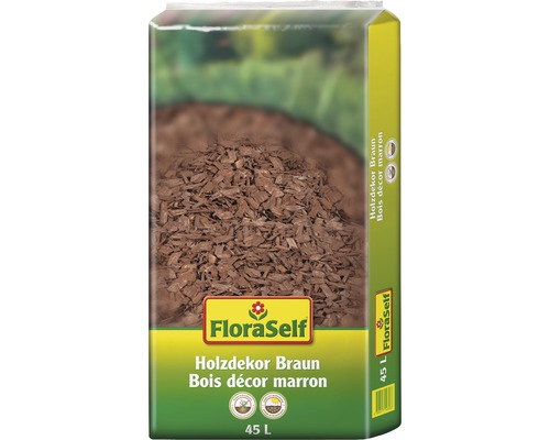 Holzdekor FloraSelf braun 45 L