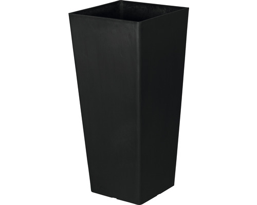 Pflanzvase Lafiora Kunststoff 40 x 40 x 80 cm anthrazit